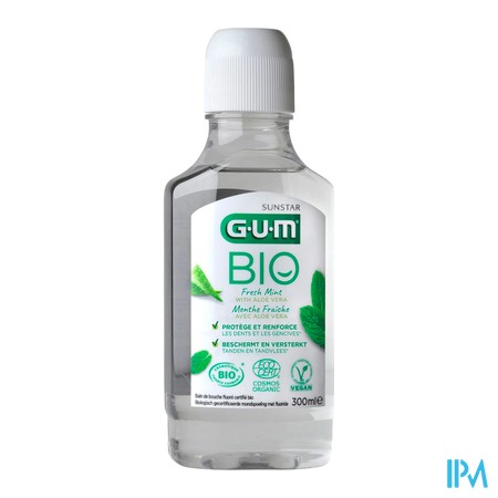 vignette GUM BIO BAIN BOUCHE FL300ML 1