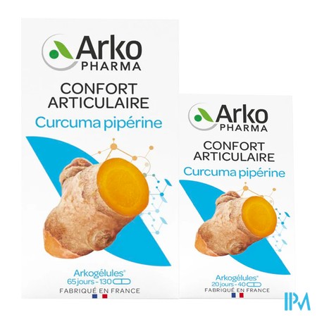 produit CURCUMA+PIPERINE LOT 130+40VG