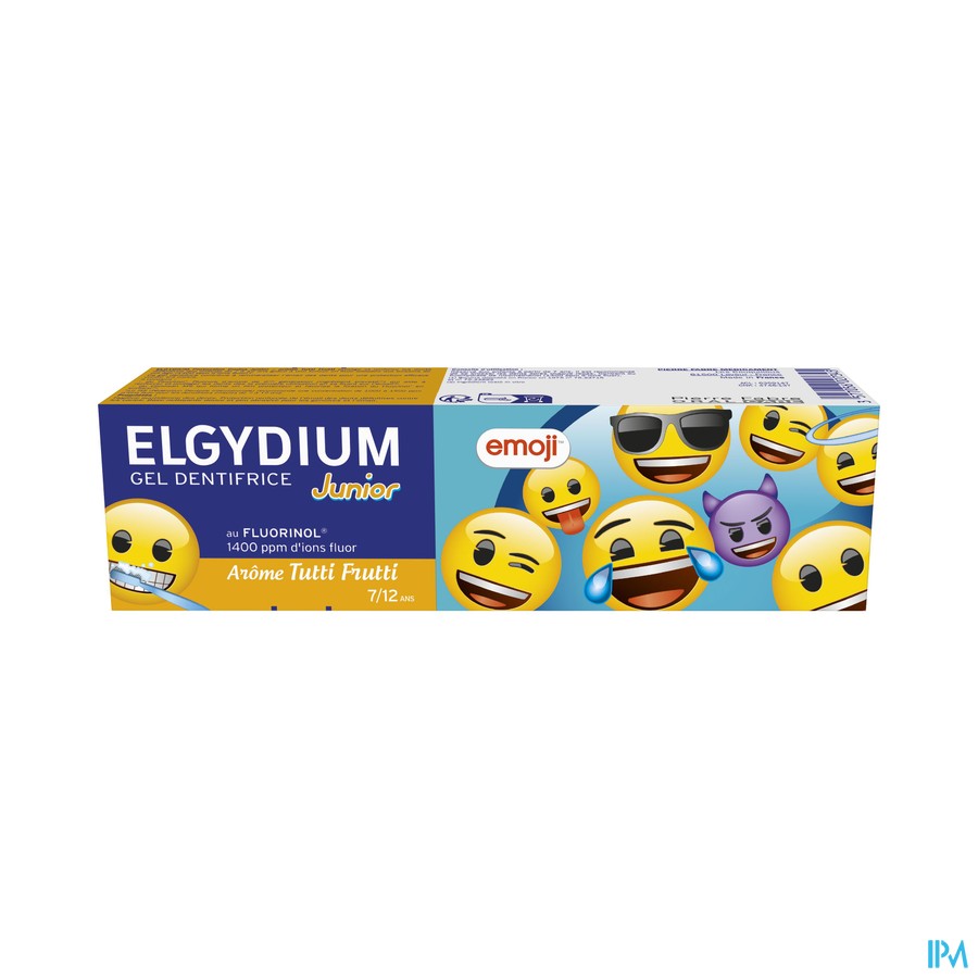 vignette ELGYDIUM DENT JUNIOR EMOJI 50ML