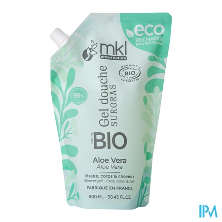 vignette MKL GEL DOUCHE BIO ALOE VERA 900ML