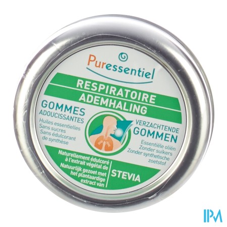vignette PURESSENTIEL RESP GOM MENT/EUC 45G