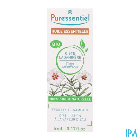 vignette PURESSENTIEL HE BIO CISTE LADA 5ML