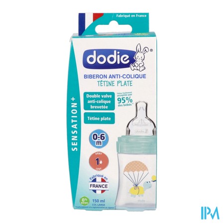 vignette DODIE BIB SENS+ AC 150ML AIR 0-6 DEB1