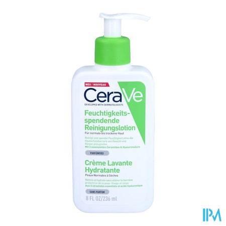 vignette CERAVE CR LAVANTE HYDRATANTE 236ML