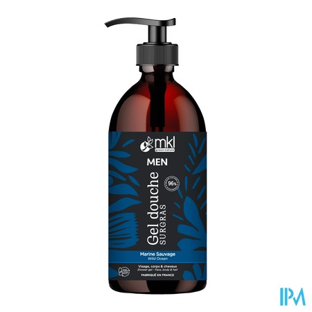 vignette MKL GEL DCHE MEN MARINE SAUVAGE 1L