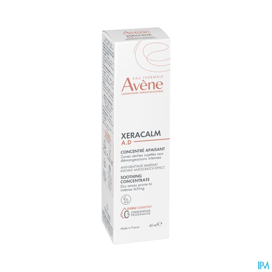 vignette AVENE XAD CONCENTRE 40ML FAH