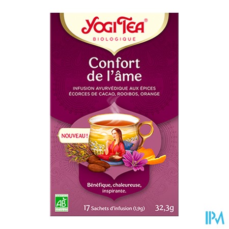 vignette YOGI TEA CONFORT AME BIO 32,3G