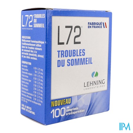 vignette L72 LEHNING CPR ORODISP 100