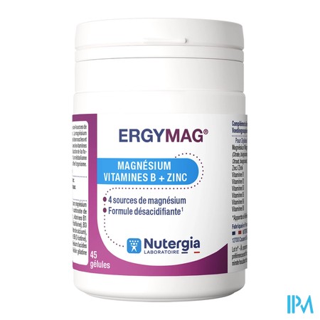 vignette NUT ERGYMAG COMPL ALI GELULES 45