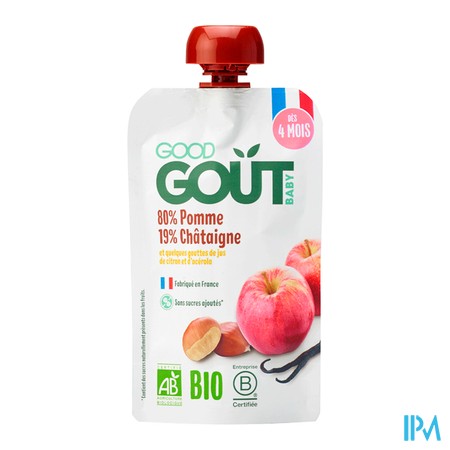 vignette GOOD GOUT POMME CHATAIGNE 120G