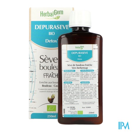 produit HERBALGEM DEPURASEVE BIO 250ML