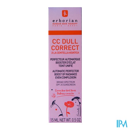 produit ERBORIAN CC DULL CORRECT 15ML