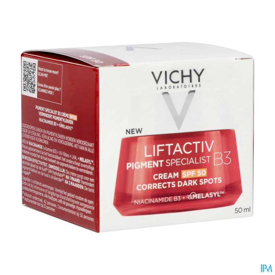 vignette VICHY LIFTACTIV CREME JOUR B3 SPF50 50ML