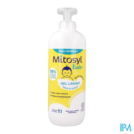 vignette MITOSYL BAIN GEL LAVANT 490ML