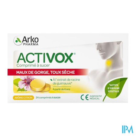 vignette ACTIVOX CITRON CPR SUCER 24