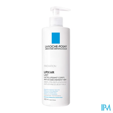 produit LIPIKAR LAIT 48H 400ML