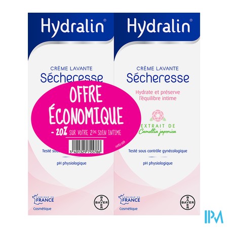 vignette HYDRALIN SECHERESSE LOT 2*200ML