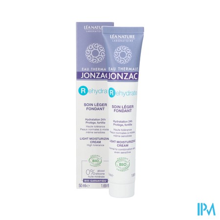 vignette JONZAC REHYDR SOIN LEGER FOND 50ML