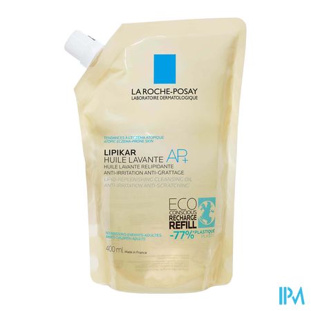 vignette LIPIKAR HLE LAVANTE AP+ RECH 400ML