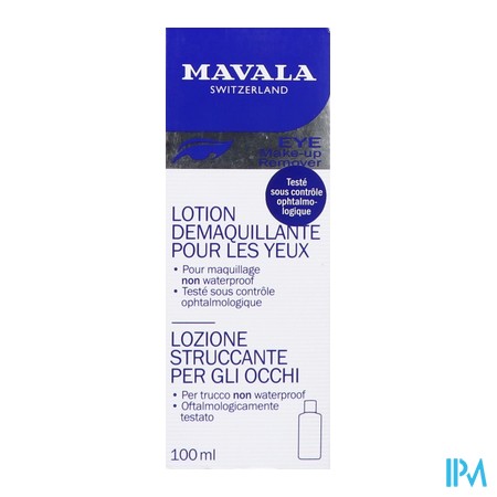 vignette MAVALA LOTION DEMAQ YEUX 100ML