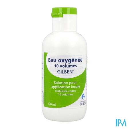 vignette EAU OXYGENEE 10V GILBERT 120ML