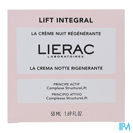 vignette LIERAC LA CR NUIT REGENERANTE POT 50ML