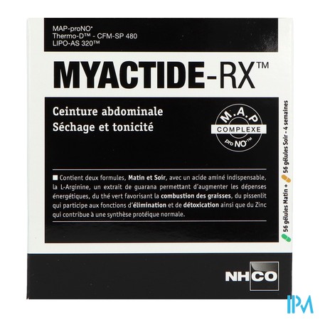 vignette NHCO MYACTIDE-RX 2X56GELULES