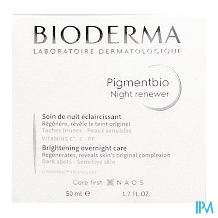 vignette PIGMENTBIO NIGHT RENEWER 50ML