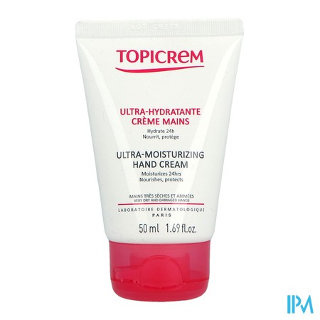 vignette TOPICREM ULT/HYDR CR MAIN 50ML