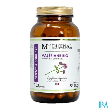 vignette MEDICINAL VALERIANE BIO GELU150