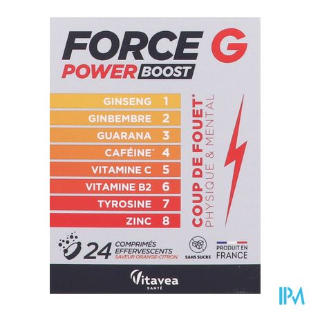 produit VITAVEA FORCE G POWER MAX EFF CPR24