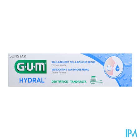 vignette GUM HYDRAL DENTIFRICE 75ML