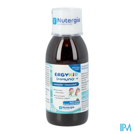 vignette ERGYKID IMMUNO+ 150ML