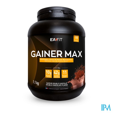 vignette EA-FIT GAINER MAX DBL CHOCO 1,1KG