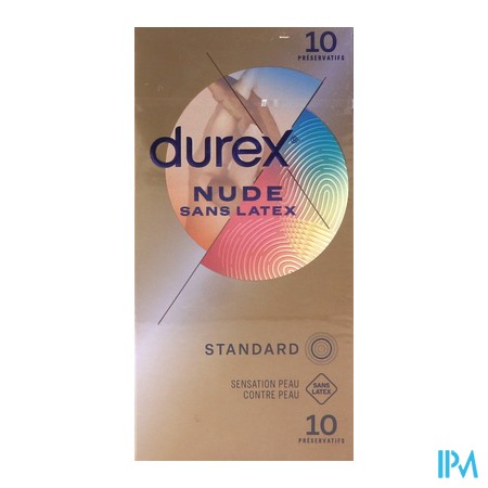 produit DUREX PREMIUM NUDE SANS LATEX BT10
