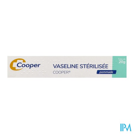 produit VASELINE STERILISEE COOPER TUB 20G