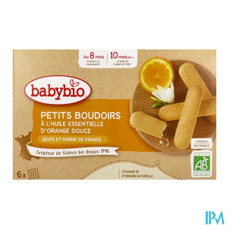 vignette BABYBIO BISCUITS BEBE BIO 120G