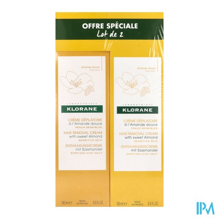 produit KLORANE CR DEPIL JMB TB150ML2