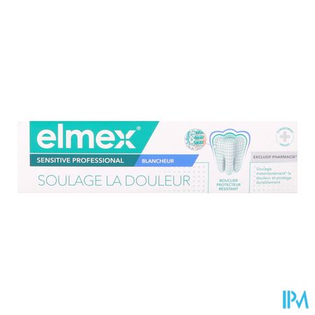 vignette ELMEX DENT SENSITIV PRO BLANC75ML