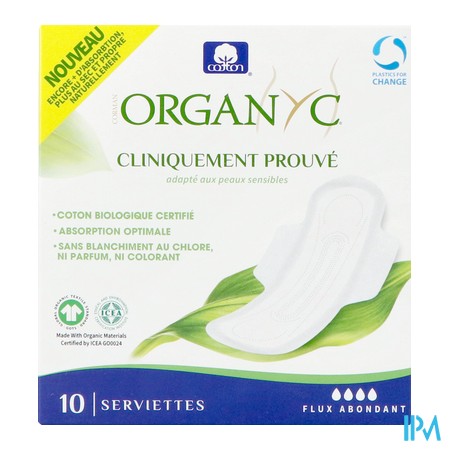 vignette ORGANYC SERV FLUX ABONDANT 10