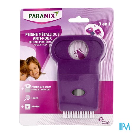 vignette PARANIX PEIGNE METAL A/POUX 3EN1