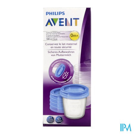 vignette AVENT POT CONSERV+COUVERCL 180ML 5