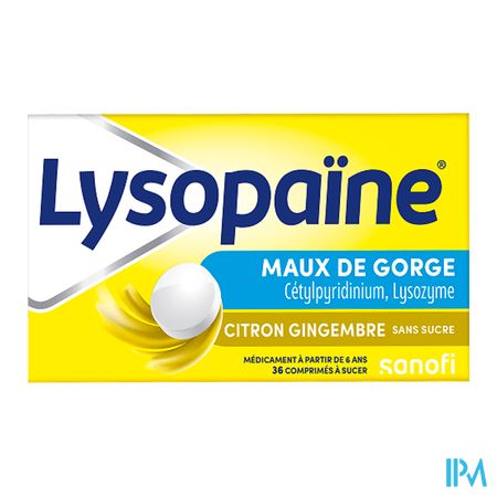 vignette LYSOPAINE CITRON/GING CPR S/S18X2