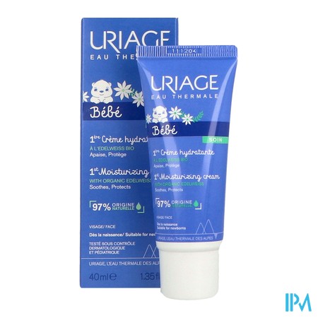 vignette URIAGE BEBE 1ERE CR HYD 40ML