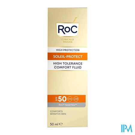 vignette ROC SOL-PROTECT VIS FLD HTE TOLE 50+ 50ML
