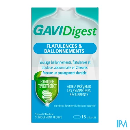 produit GAVIDIGEST BALLONNEMENT GELUL 15