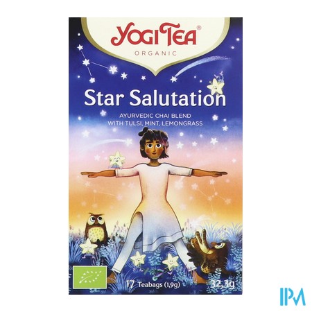 vignette YOGI TEA STAR SALUTATION SACH 17