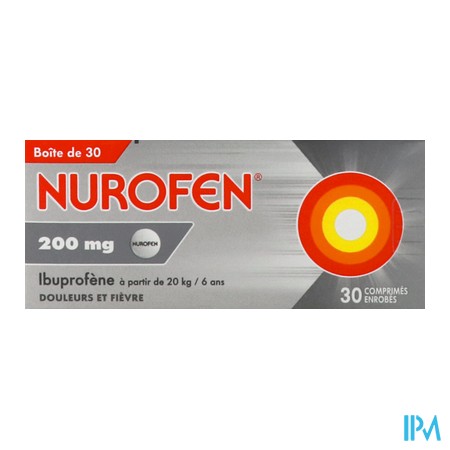 vignette NUROFEN 200MG CPR 30
