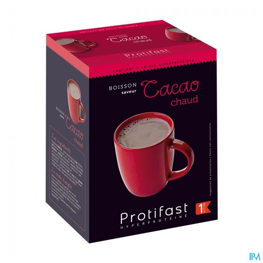 vignette PROTIFAST POT CACAO CHAUD 500G