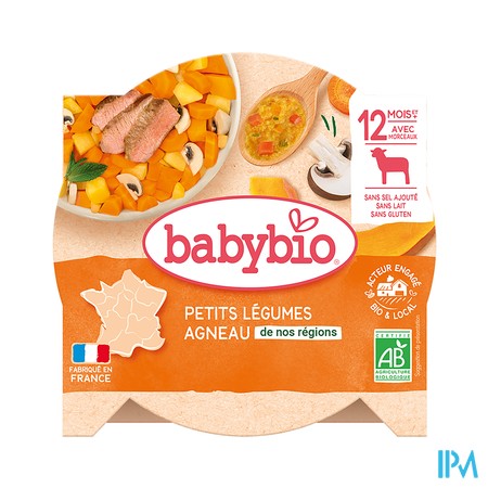 vignette BABYBIO ASS AGNEAU 230G